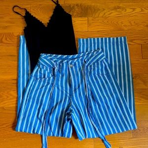 American Eagle striped pants